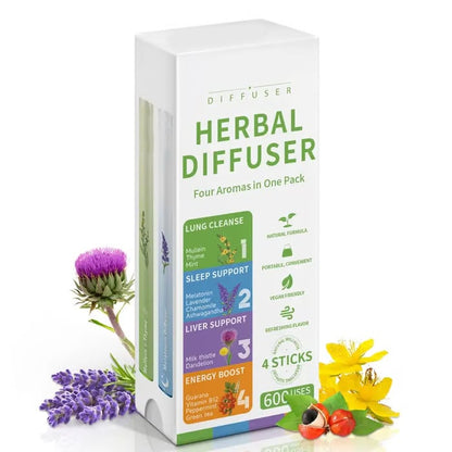 Hot Sale 49% OFF!!⚡50K+ SOLD!🔥🔥Pure Herbal Diffuser for Natural Health Support
