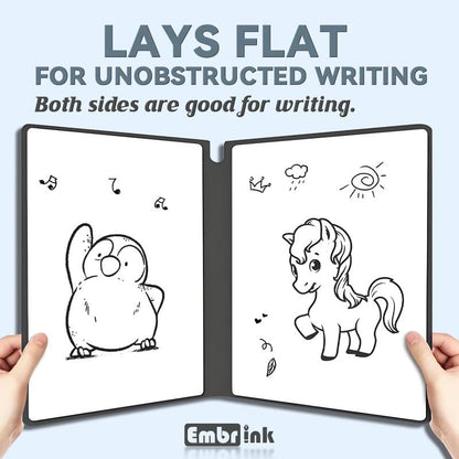 📔Embrink Reusable Whiteboard Notebook – Infinite Writing, Zero Waste(✨Free Erasing Cloth & Whiteboard Marker)